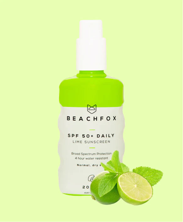 SPF 50+ Daily Sunscreen - Lime
