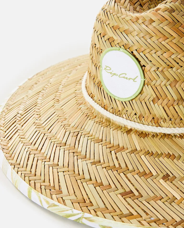 Montego Bay Palm Straw Hat - Natural