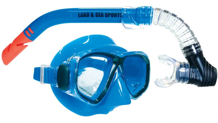 Clearwater Coloured Silicone Mask and Snorkel Set