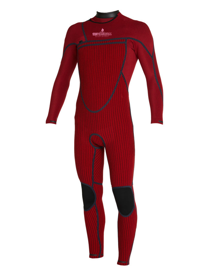 Boys Psycho Tech 3/2 Chest Zip Steamer Kids Wetsuit - Gunmetal