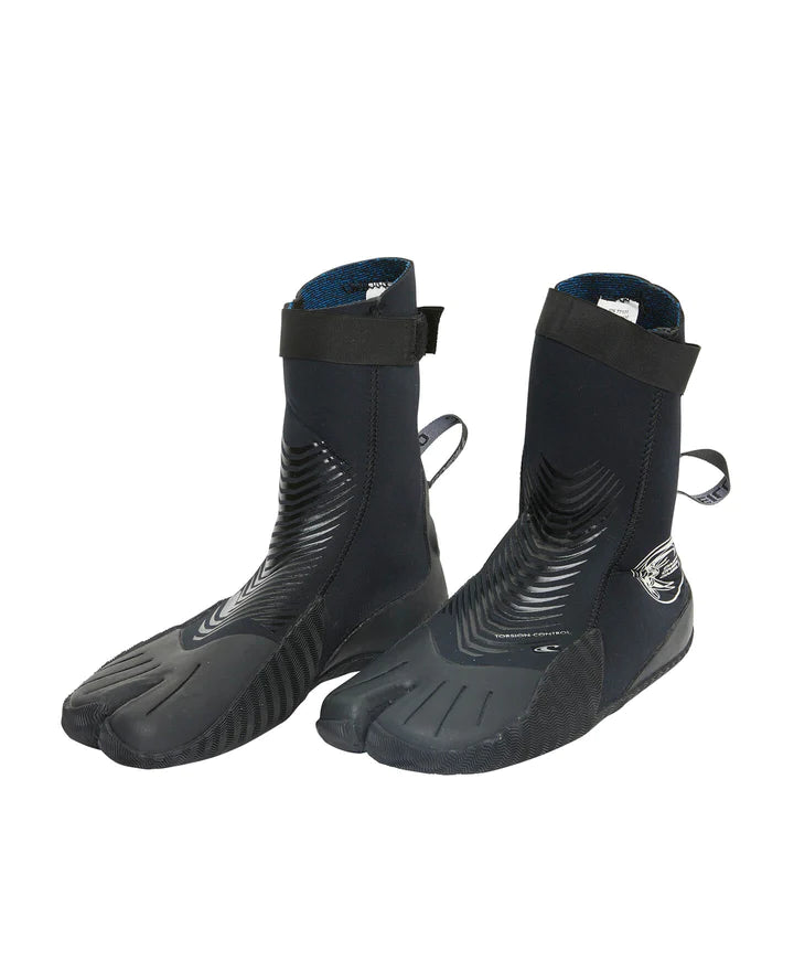 Defender 3mm Split Toe Wetsuit Boots - Black