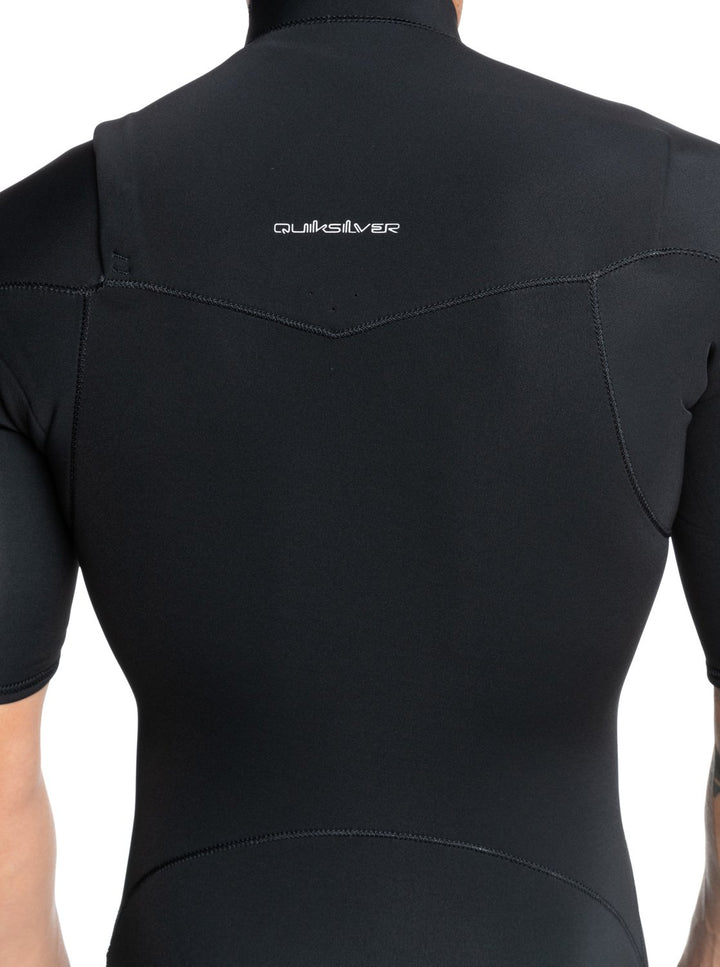 Everyday Sessions 2/2 Short Sleeve Chest Zip Steamer Wetsuit - Black