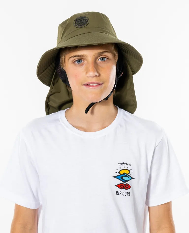 Rip Curl Boys Surf Series Bucket Hat Long Reef Surf Co