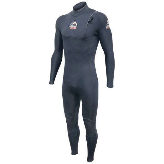 Hyper-Dry Plus 3/2 No-Zip Steamer Mens Wetsuit - Black