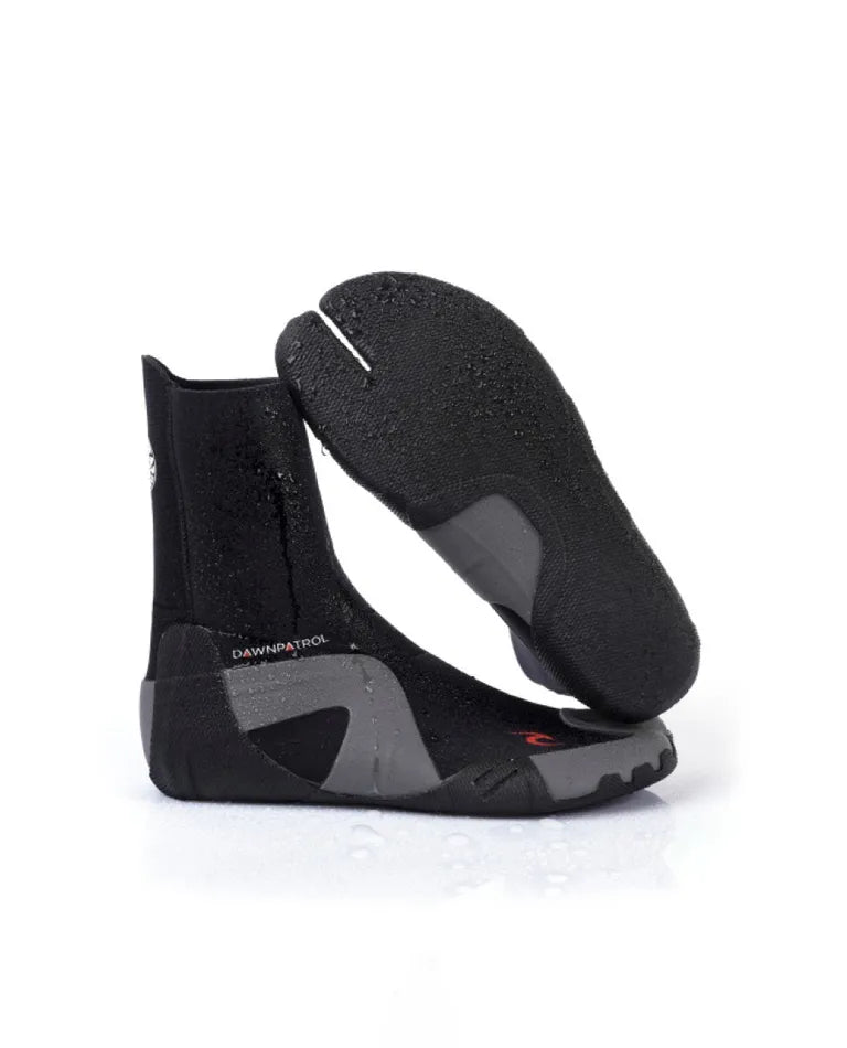 Dawn Patrol 3mm Split Toe Wetsuit Boots - Black